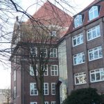Das Arbeitsgericht von der Barmbeker Straße aus