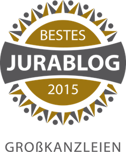 Bestes Jurablog 2015 - Großkanzleien