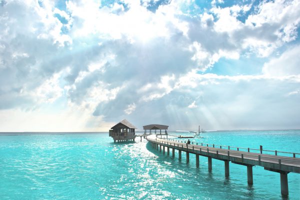 Brücke ins Meer